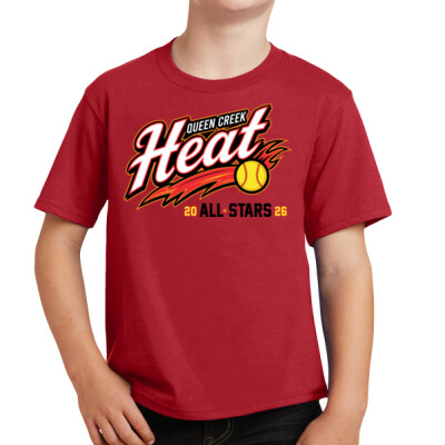YOUTH All Stars t-shirt Optional Name/Number - Red or White Thumbnail
