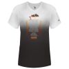 Women's V-Neck Ombre T-Shirt Thumbnail